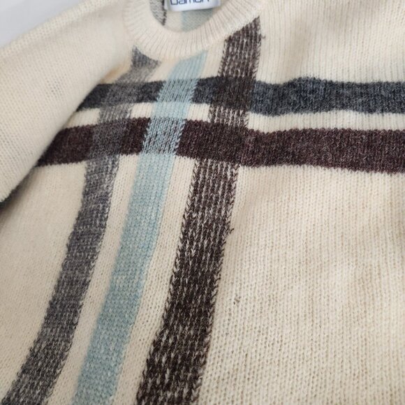 Vintage Damon 100% Pure Wool Sweater M Pullover Knit Grandpa Made in England - Picture 14 of 16
